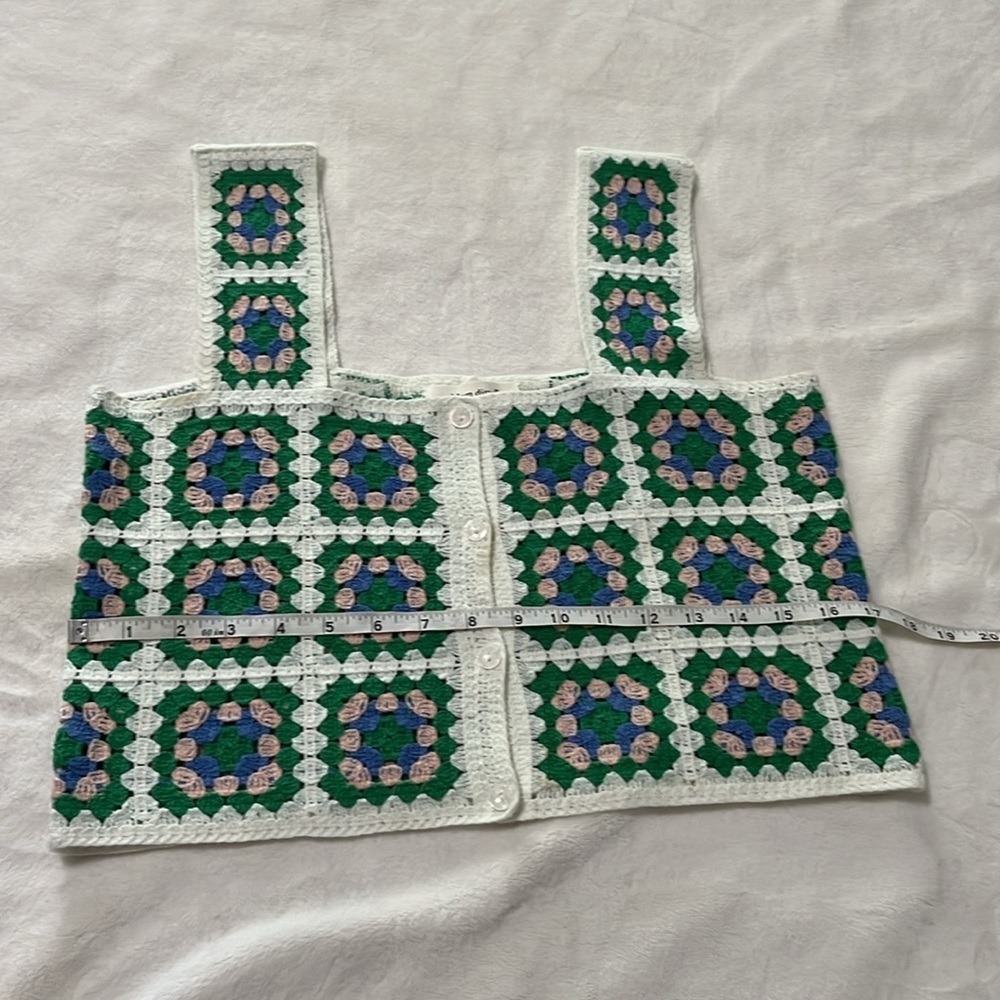 Aiden ditto Crochet Patterned Women Top - Picture 7 of 8